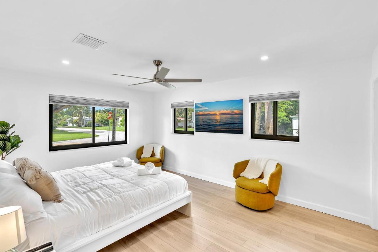 Tropical Oasis With Pool 10 Mins Airport & 5 Mins Beach Hollywood Bagian luar foto