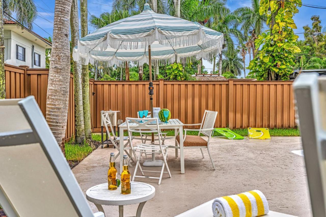 Tropical Oasis With Pool 10 Mins Airport & 5 Mins Beach Hollywood Bagian luar foto