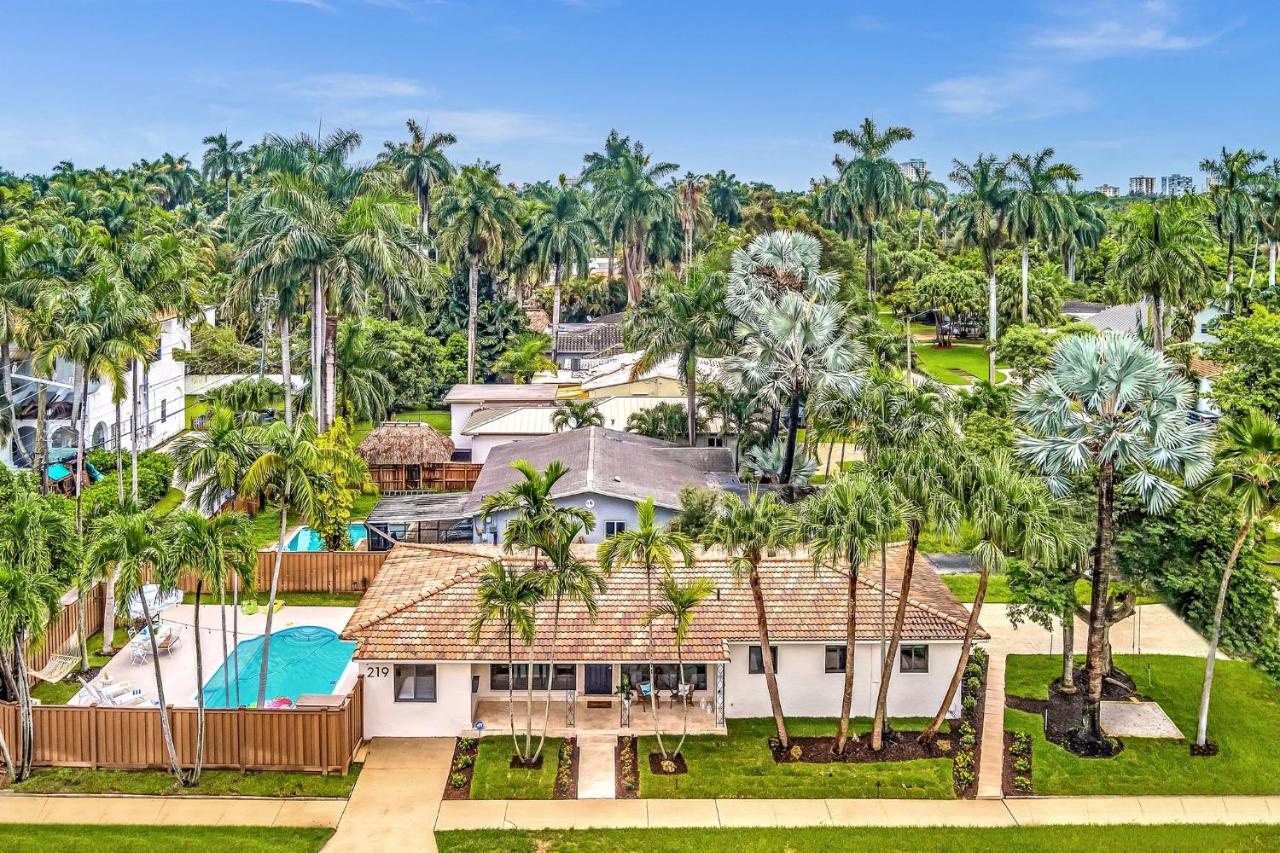 Tropical Oasis With Pool 10 Mins Airport & 5 Mins Beach Hollywood Bagian luar foto